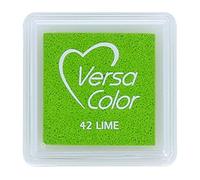 Versasmall Tsukineko Tampon encreur VersaColor Pigment, Petit Cube-Lime, Vert