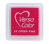 Versasmall Tsukineko Tampon encreur VersaColor Pigment, Petit Cube-Opera Pink
