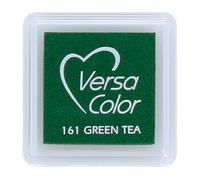 Versasmall Tsukineko VersaColor Tampon encreur Petit Cube 25 × 25 mm Pigment Thé Vert