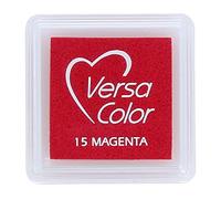 Versasmall VersaColor Tampon encreur petit cube 25 × 25 mm Pigment Magenta