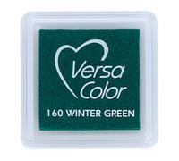 Versasmall VersaColor Tampon encreur petit cube 25 × 25 mm Pigment Vert d'hiver