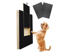 Versatile Claw Sharpener, Fun Puppy Stimulation Board, 11.8 inches Layer with Texture, Non Slip Behavioral Reward Mat, Peel-and-Stick Pad with Modern Style, Boredom Buster for Home