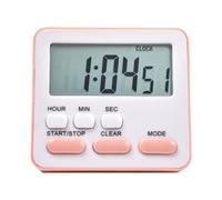 Versatile Digital Clock - Small Alarm Clocks Bedside ¦ Desk Timer with Easy Operations, Study Clock with Compact Size, Kitchen Timing Device, Cooking Timer for Home Grilling, Baking and Workout
