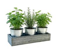 Versatile Placement Options : Featuring a narrow space-friendly design, these plant pots indoor with drainage provide flexible solutions for compact spaces such as kitchen flower gardens or