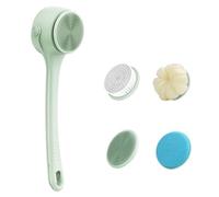 Versatilitys Brosse de douche avec tête interchangeable et double poignée pour améliorer la propreté de la peau de la douche