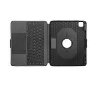 Targus Versavu - Clavier et étui - avec trackpad - rétroéclairé - sans fil - Bluetooth 5.0 - QWERTY - Nordique - noir