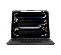 Versavu - Clavier et étui (boîtier de clavier) - avec trackpad - rétroéclairé - sans fil - Bluetooth 5.0 - QWERTY - Espagnol - noir