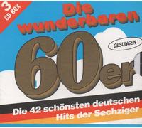 verschiedene - Die wunderbaren 60er - Die 42 schönsten deutschen Hits der Sechziger- Box mit 3 CDs