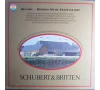 Verschiedene Interpreten: - Benson und Hedges Music Festival 1977 (Schubert & Britten) [Vinyl Schallplatte] [3 LP Box-Set]