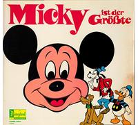 verschiedene Künstler - Disney, Walt / Micky ist der Größte / Klapp-Bildhülle mit 8seitiger Original Einheftung / Disneyland Record STMA 9611 / Deutsche Pressung / 12 Zoll Vinyl Langspiel-Schallplatte / Keine CD /