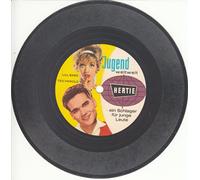 verschiedene Künstler - Hertie / Lill Babs / Ted Herold / Tschau, tschau - auf Wiederseh´n / Jugend weltweit / mit Original Hertie Prospekt / Deutsche Pressung / 7 Zoll Schallfolie / Werbung / Promotion /