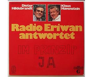 verschiedene Künstler - Hildebrandt, Dieter / Havenstein, Klaus / Radio Eriwan antwortet IM PRINZIP JA / Bildhülle / GLOBAL # 26 005-9 B / 260059 / Deutsche Pressung / 12" Vinyl Langspiel-Schallplatte /
