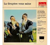 verschiedene Künstler - La Gruyere vous salue / Bildhülle mit Original Schallplattenstern und Original Kunststoffinnenhülle / Disques Helvetica H 533 / Schweizer Pressung / 7 Zoll Vinyl Single Schallplatte SP /