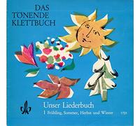 verschiedene Künstler - Unser Liederbuch / Frühling, Sommer, Herbst und Winter / 1965 / Bildhülle mit Original Kunststoffinnenhülle / Ernst Klett Verlag / 1721 / Deutsche Pressung / 7 Zoll Vinyl Single Schallplatte /