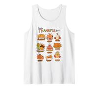 Verse biblique de Thanksgiving chrétien « I Am Thankful for Autumn » Débardeur