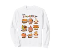 Verse biblique de Thanksgiving chrétien « I Am Thankful for Autumn » Sweatshirt