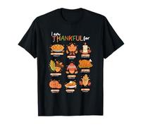 Verse biblique de Thanksgiving chrétien « I Am Thankful for Autumn » T-Shirt