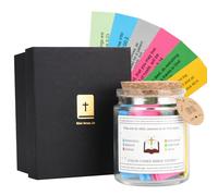 Verse de la Bible en pot, cadeau d'art chrétien, cartes de verset de la Bible, carte d'Écriture encourageante au quotidien, format de poche, « Read Me When » pour homme et femme, cadeau religieux de