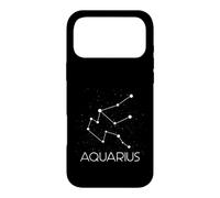 Verseau Saison Horoscope Signe du Zodiaque Symbole Verseau Coque pour iPhone 17 Pro Max