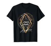 Verseau Signe du Zodiaque Horoscope Astrologie Signe du Zodiaque T-Shirt Graphique avec Valeur