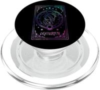 Verseau Tarot Janvier Février Anniversaire Astrologie Zodiaq PopSockets PopGrip pour MagSafe
