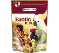 Versele-Laga Prestige Exotic Parrots Fruit | 750 g | Aliment complémentaire pour perroquets | À Base de graines, céréales et Fruits | Contient Papaye, Banane, Ananas et abricots