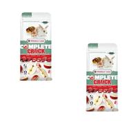 Versele-Laga Complete Crock Apple | Pack Double | 2 x 50 g | Snack pour Lapins et rongeurs | Enveloppe croustillante pour satisfaire Leur Instinct de ronger et Garniture Tendre