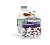 Versele-Laga Complete Crock Berry | 50 g | Friandise pour Lapins et rongeurs | Enveloppe croustillante pour l'instinct de ronger et fourrage Moelleux | Facile à digérer et sans Sucre ajouté