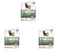 Versele-Laga Complete Cuni Adult | Pack de 3 | 3 x 500 g | Aliment Complet pour Lapins Adultes | Granulés Tout-en-Un Savoureux | avec Fibres Longues et Herbes aromatiques