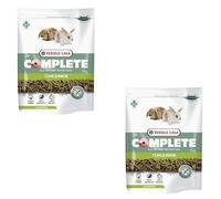 Versele-Laga Complete Cuni Junior | Pack Double | 2 x 500 g | Aliment Complet pour Lapins de 0 à 8 Mois | Délicieuses croquettes Tout-en-Un | avec Longues Fibres