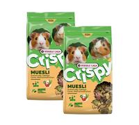 VERSELE LAGA Crispy Muesli Guinea Pig nourriture pour cochons d’Inde 2×850 g