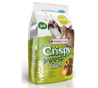 Aliment pour rongeurs - VERSELE LAGA - Crispy muesli - Mélange pour lapin nain - Sac de 1 kg