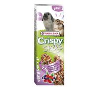 Versele Laga Crispy Sticks Lapins-Chinchillas Fruits des Bois 110gx8