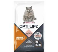 Opti Life Adult Sensitive Alimentation Chats Adultes Au Saumon Sachet 7,5kg