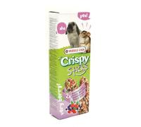 Versele Laga - Friandise Lapin/Chinchilla - Crispy Sticks - Fruits Des Bois