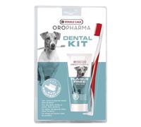VERSELE-LAGA - Kit de soins dentaires Oropharma Plaque Free - kit comprenant un dentifrice et une brosse à dents