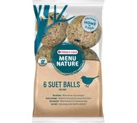 Aliment pour oiseaux - VERSELE LAGA - Menu nature - Suet balls no net - 6 boules pour mésanges sans filet