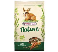 Versele Laga Nature Cuni | 2,3kg | Aliment Complet pour Lapins et Lapins Nains | avec des bouchées croquantes et Riches en Fibres pour des Dents saines