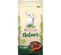 Versele-Laga Nature Cuni Junior | 700 g | Aliment Complet pour Lapins (Nains) jusqu'à 8 Mois | Mélange varié d'herbes et de légumes différents