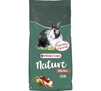 VERSELE-LAGA - Nature Original Cuni - Mélange Complet, Varié et Enrichi pour Lapins (Nains) Adultes - 9kg