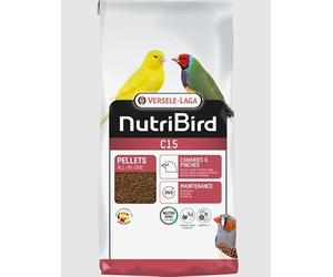 Versele-Laga Nutribird C15 | 1 kg | Aliment Complet pour canaris, Oiseaux forestiers et Exotiques | À Base de céréales sélectionnées