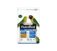 Versele-Laga NutriBird Gold Patee | 1 kg | Aliment œuf pour perruches et Petits perroquets | Humidifié avec du Miel 100% Naturel | Contient de la lysine et de la méthionine essentielles