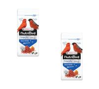 Versele-Laga NutriBird Treats Gold Patee Red Fusion | Pack Double | 2 x 250 g | Complément Alimentaire pour perruches Rouges | Humidifié avec du Miel 100% Naturel | Contient de la lysine