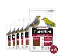 VERSELE-LAGA - NutriBird Uni Komplet - Granulés Extrudés - Aliment d'entretien pour Oiseaux Frugi- et Insectivores (6x1kg)