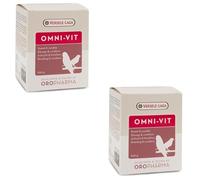 Versele-Laga Omni-VIT | Pack Double | 2 x 200 g | Complément Alimentaire pour Oiseaux | Complément multivitaminé pour Soutenir la Reproduction et Le développement | Mélange équilibré