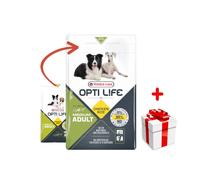 Versele-Laga Opti Life Adult Medium au poulet et au riz 12.5kg+Surprise