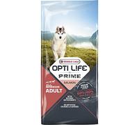 VERSELE-LAGA - Opti Life Prime Adult Salmon - Saumon - Croquettes pour Chiens Toutes Races - sans Céréales - 12,5kg