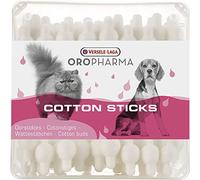 VERSELE-LAGA - Oropharma Cotton Sticks - Cotons Tiges Chien et Chat - 100% Coton - 56 Bâtonnets Ouatés