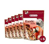 VERSELE-LAGA - Prestige Premium Perroquets Exotic Mix - Mélange de Graines et Céréales Soufflées (6 x 750 g, Graines et Noix)