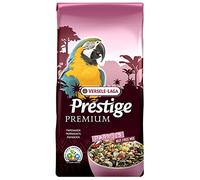 VERSELE-LAGA - Prestige Premium Perroquets - Mélange de Graines Enrichi, Complet et Varié sans Noix (15 Kg)